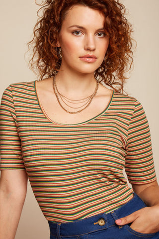 Top Streep-Carice Top Boxy Stripe (Fairwear)