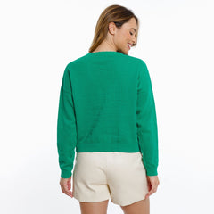 Trui Groen-Canelle Pull