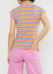 Top Streep-Virgin Venus Stripes Top (Gots Organic)