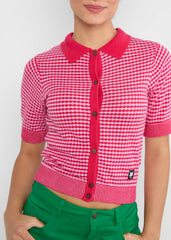 Vest Print-Petite Polette Cardigan (Gots Organic)