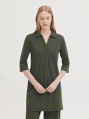 Jurk Print-Endless Column Dress