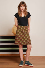 Rok Print-Border Skirt Toulouse( EcoVero)