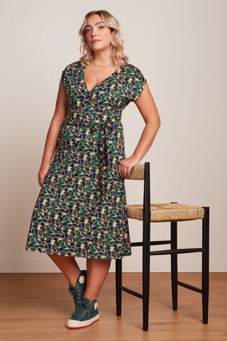 Jurk Print-Lot Midi Dress Mellow (EcoVero)