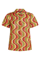 Bloes Print-Maisie Blouse Jiggy (FairWear)