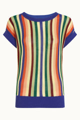 Top Streep-Boatneck Top Molo (Gots Organic)