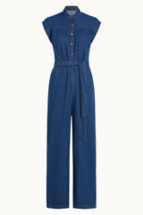 Broekpak Jeans-Amy Jumpsuit Chambray (Gots Organic)