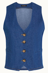 Gilet Jeans-Bianca Gilet Chambray (Gots Organic)