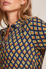 Bloes Print-Maisie Blouse Pebbles (EcoVero)