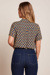 Bloes Print-Maisie Blouse Pebbles (EcoVero)