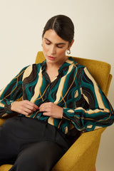 Bloes Print-Maisie Blouse Elysse