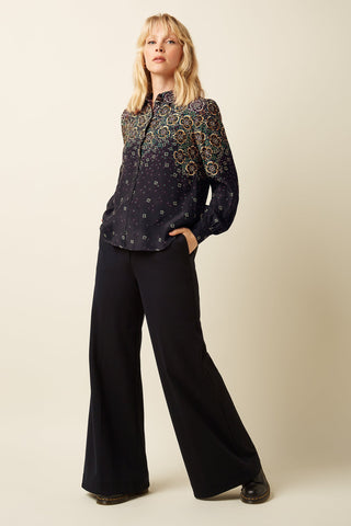 Broek Zwart-Chloe Uni Rodeo Pants