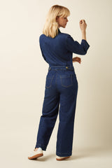 Broekpak Spijker-Zip Onyx Denim
