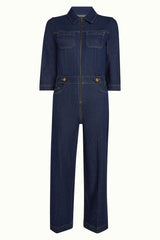 Broekpak Spijker-Zip Onyx Denim
