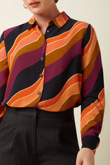 Bloes Print-Maisie Blouse Razzle