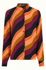 Bloes Print-Maisie Blouse Razzle