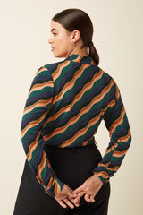 Bloes Print-Blouse Razzle