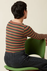 Top Streep-Lili Tee Lumi Stripe