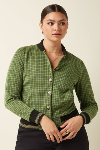 Jas Print-Cleo Ivy Jacket
