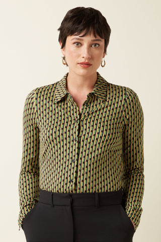 Bloes Print-Gauzy Blouse