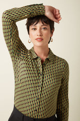 Bloes Print-Gauzy Blouse