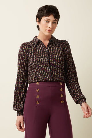 Bloes Print-Carina Blouse Jangle