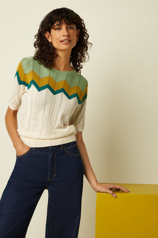 Top Print-Agnes Top Nova