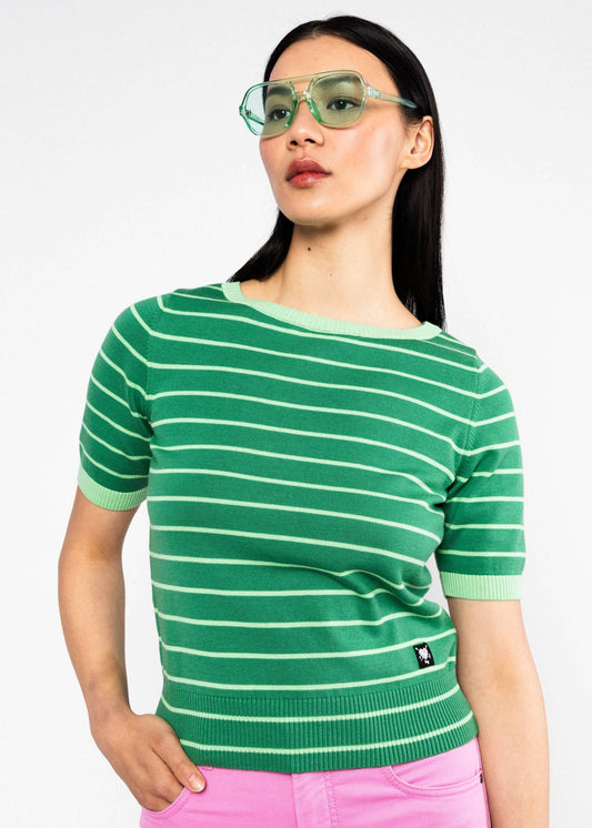 Top Streep-Pretty Preppy Pullover (Gots Organic)