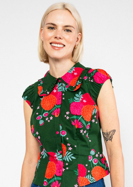 Bloes Bloem-Que Sera Blouse (Gots Organic)