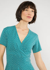 Jurk Print-Shalala Tralala Spring Market Basket Dress (FairWear)