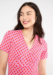 Jurk Print-Shalala Tralala Spring Market Basket Dress (FairWear)