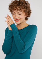 Top Petrol-Teatime Tarot Top (Eco Vero)
