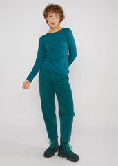 Top Petrol-Teatime Tarot Top (Eco Vero)