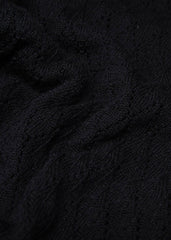 Vest Zwart-Save The World Cardigan (Gots Organic)
