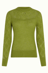 Trui Groen-Jeannie Yoke Top (FairWear)