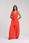Broekpak Rood-Lomee Jumpsuit