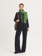 Broek Blauw-Elastic Corduroy Pants