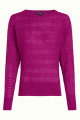 Trui Fuchsia-Valentina Top (FairWear)