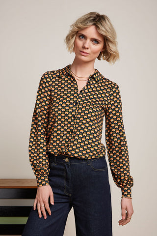 Bloes Print-Maisie Blouse Valet (Eco Vero)