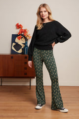 Broek Print-Flared Pants Carnaby (FairWear)