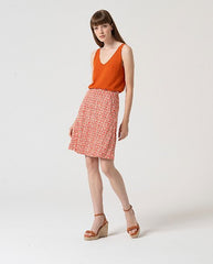 Rok Print-Kavi Skirt