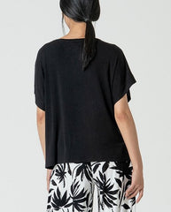 Top Zwart-Lica Shirt