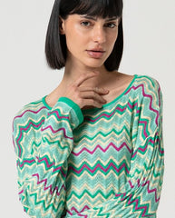 Trui Zigzag-Taon Pull