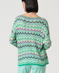 Trui Zigzag-Taon Pull