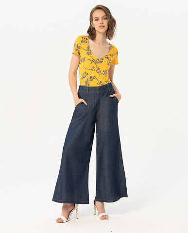 Jeans Blauw-Taba Trousers