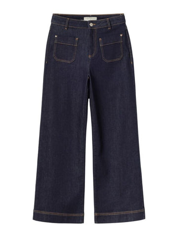 Jeans Blauw-Record Denim Trousers (Gots Organic)