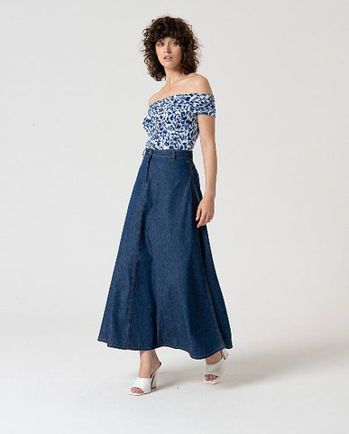 Rok Blauw-Rixa Skirt