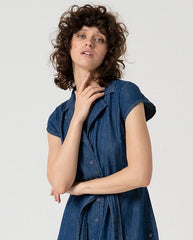 Jurk Blauw-Rixa Dress