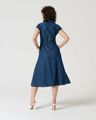 Jurk Blauw-Rixa Dress