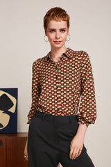 Bloes Print-Maisie Blouse Valet (Eco Vero)