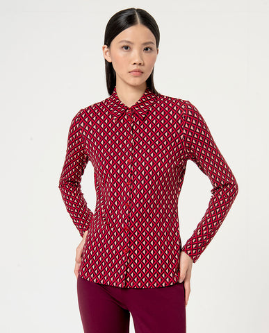 Bloes Print-Mevi Shirt